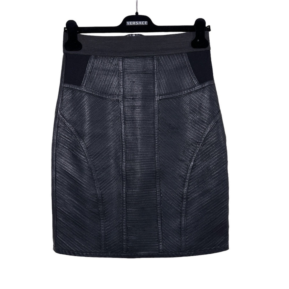 Mark & James by Badgley Mischka Leather Bodycon Skirt